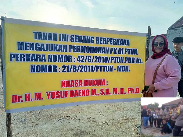 Melalui LBH Sandrego, Advokad Yusuf Daeng Ajukan PK dalam Perkara Tanah