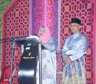 Buka MTQ Ke-35 Bukit Batu, Bupati Kasmarni Berpesan Generasi Muda Harus Mampu Menjadi Pelopor dan Berjiwa Qurâ€™ani
