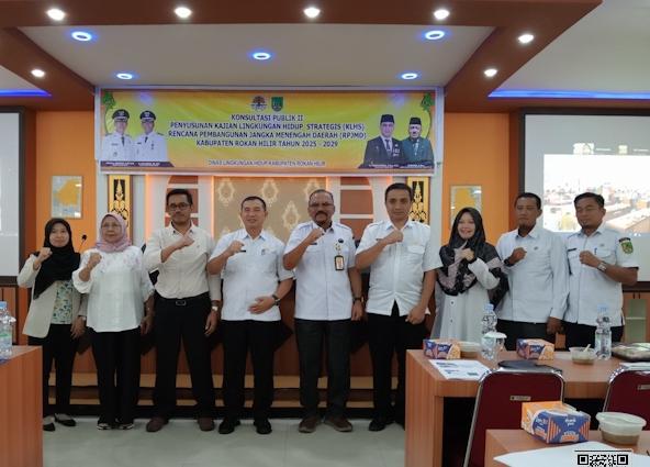 Pemkab Rohil Kembali Menggelar Konsultasi Publik ll Penyusunan KLHS dan RPJMD Tahun 2025 - 2029