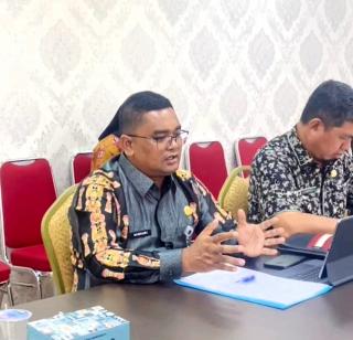 Terkait Ranperbup, Asisten III Pemkab Rohil Gelar Koordinasi Bersama Biro Hukum Pemprov Riau 