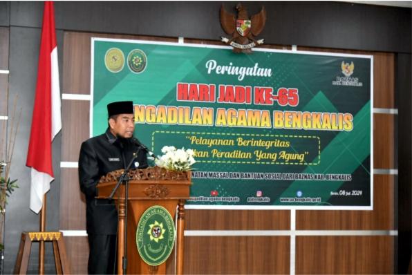 Bupati Kasmarni Ucapkan Selamat HUT Pengadilan Agama ke 65