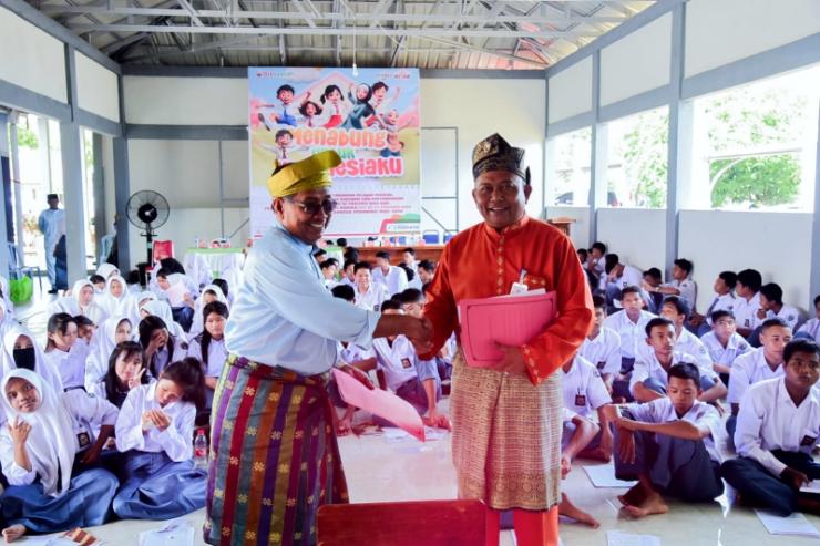 Hari Indonesia Menabung, BRK Syariah Bengkalis Gelar Buka Rekening Massal
