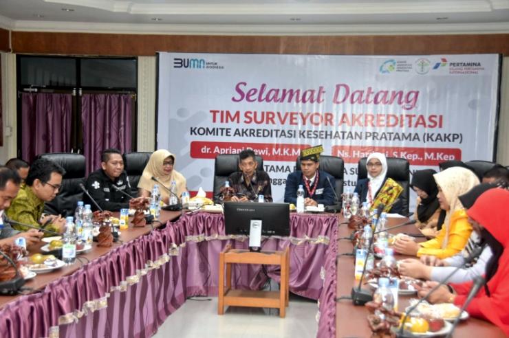 Bupati Bengkalis Harapkan Klinik Pratama Pertamina Sungai Pakning dapat Akreditasi Paripurna 