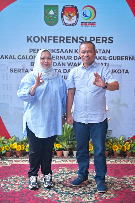Kasmarni - Bagus Santoso Jalani Pemeriksaan Test Rohani, Psikotest dan Wawancara 