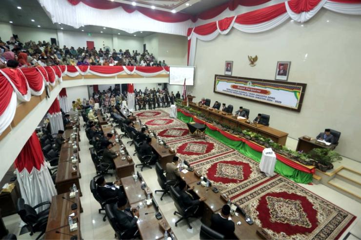Anggota DPRD Inhil Periode 2024-2029 Resmi Dilantik