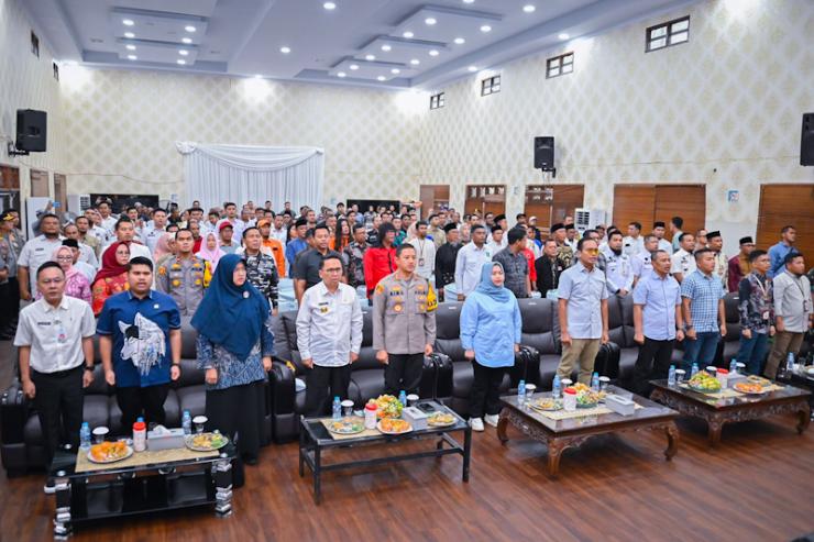 Hadiri Cooling System Polres Bengkalis: Kasmarni Ajak Masyarakat Bersatu Perangi Ujaran Kebencian