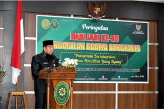 Bupati Kasmarni Ucapkan Selamat HUT Pengadilan Agama ke 65