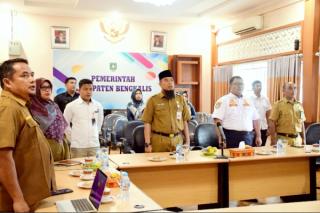 Bupati Bengkalis Ikuti Rakor Pengendalian Inflasi serta Penanggulangan TBC dan Polio