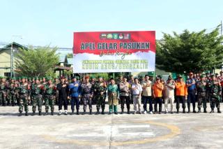 Bupati Bengkalis hadir Apel Gelar Pasukan Pilkada Serentak