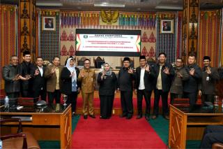 7 Fraksi DPRD Bengkalis Setuju Ranperda RPJPD Segera Disahkan