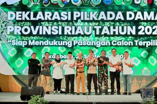 Kasmarni Ajak Masyarakat Bersatu Berantas Hoax pada Pilkada tahun 2024