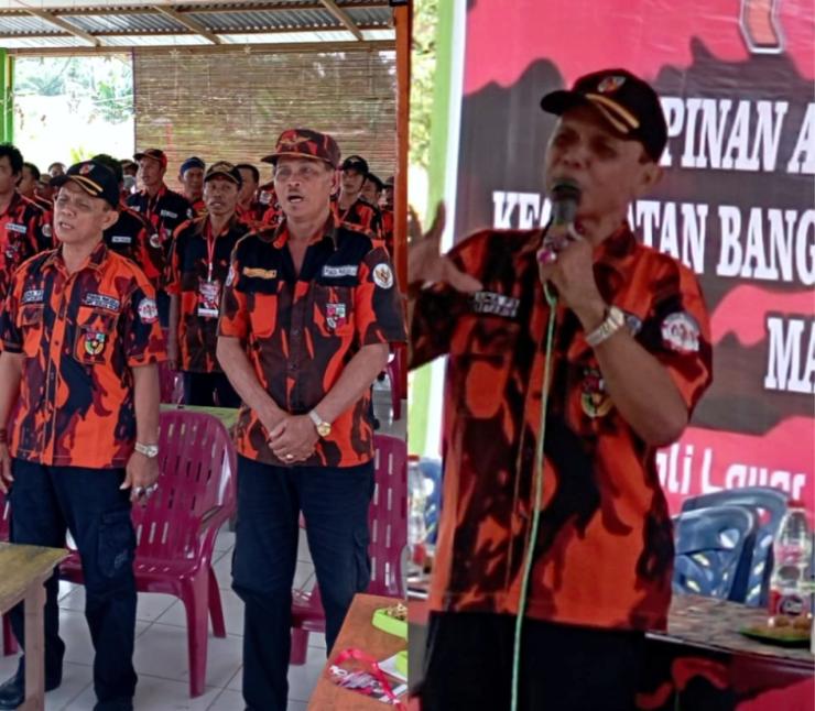 Indra,S Resmi Nahkodai PAC PP Bangko Pusako Periode 2024- 2027