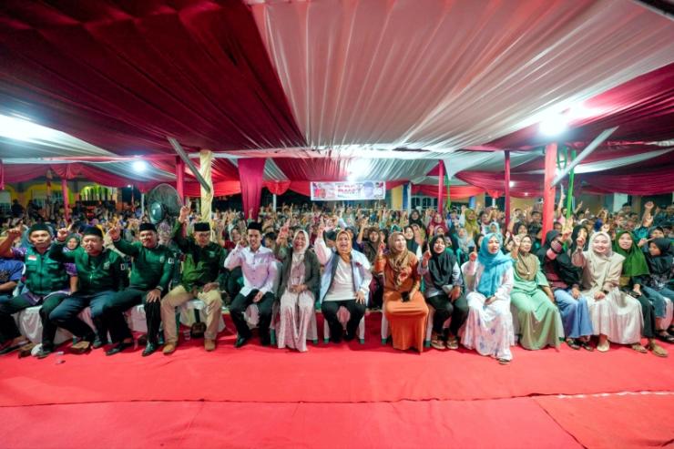 Kampanye Dialogis di Desa Semunai, Kasmarni akan Lanjutkan Program Unggulan yang Terlaksana di Periode Pertama
