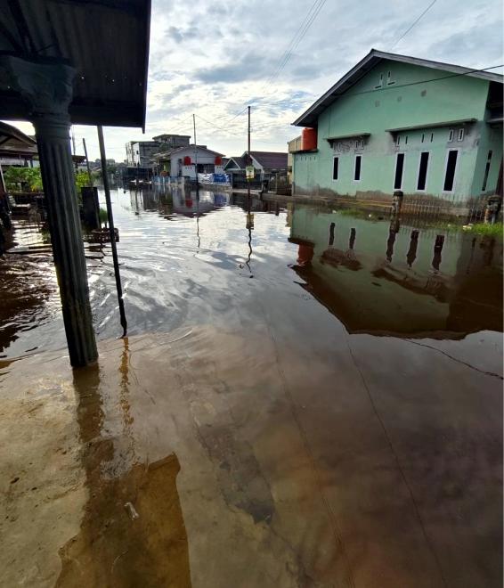 Kota Dumai Alami Banjir Akibat Pasang Rob, Pjs Laporkan Kondisi Terkini ke Pj Gubri 