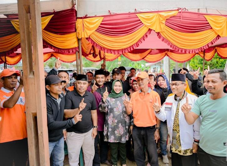 Bupati Bengkalis akan lakukan peningkatan Infrastruktur dan Bangun Sarana Pendidikan di Siak Kecil
