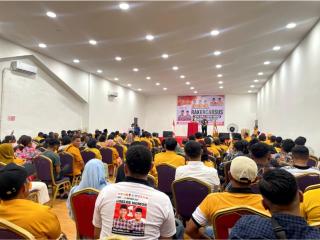 Rapat Kerja Cabang Khusus DPC Hanura Kab Rohil Berjalan Dengan Baik