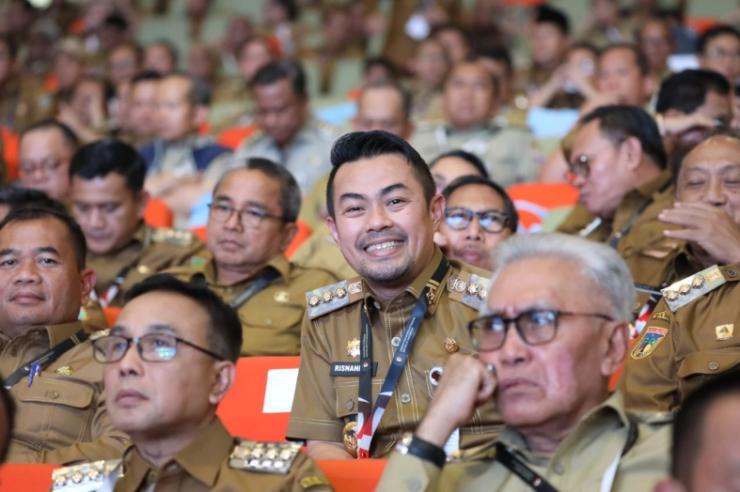 Pj Walikota Pekanbaru Hadiri Rakornas Pemerintah Pusat dan Daerah