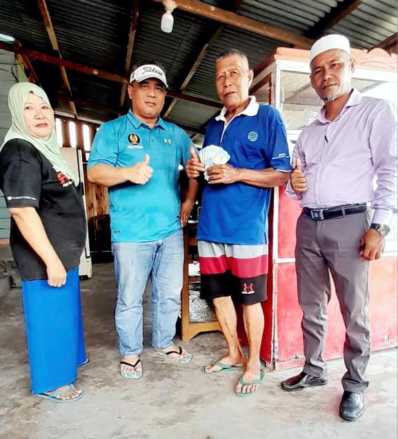 20 Pelaku UMKM di Gerbang Laksamana, Dapat Bantuan dari Anggota DPRD Bengkalis Haji Rafee
