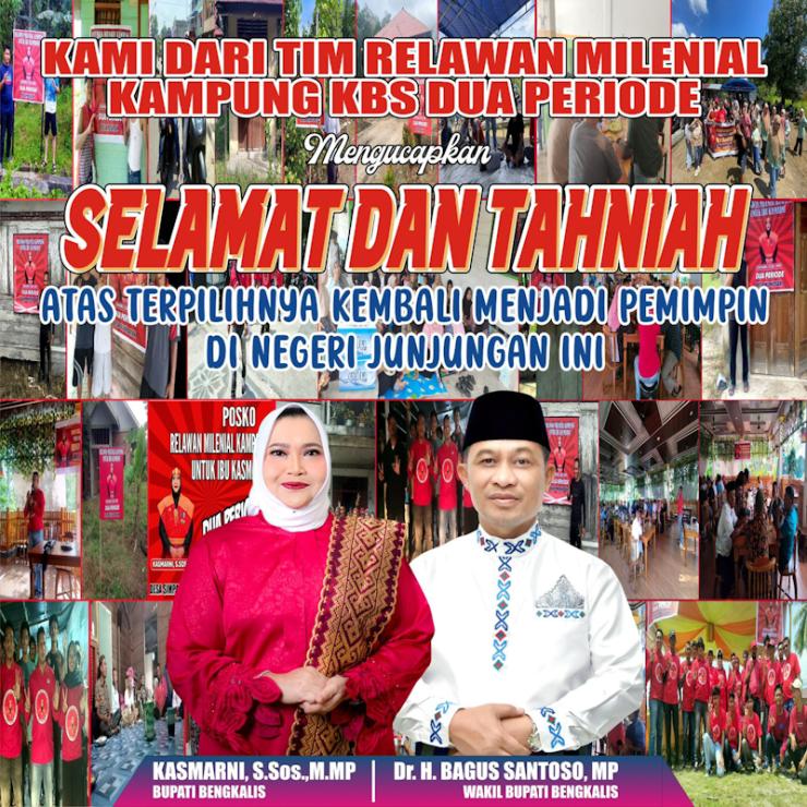 Ketua Tim Millenial Kampung Ucapkan Selamat Kepada KBS dan Terima Kasih Kepada Warga Telah Memberikan Dukungan