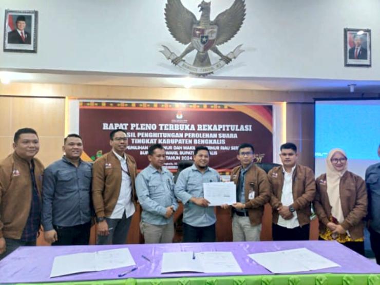 Kasmarni-Bagus Santoso Unggul Telak 80,02 Persen di Pilkada Bengkalis