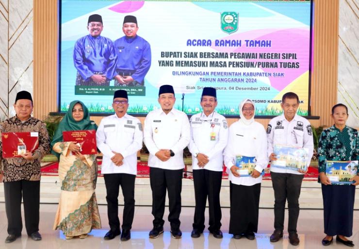 164 PNS di Lingkungan Pemkab Siak Akan Memasuki Purna Tugas 