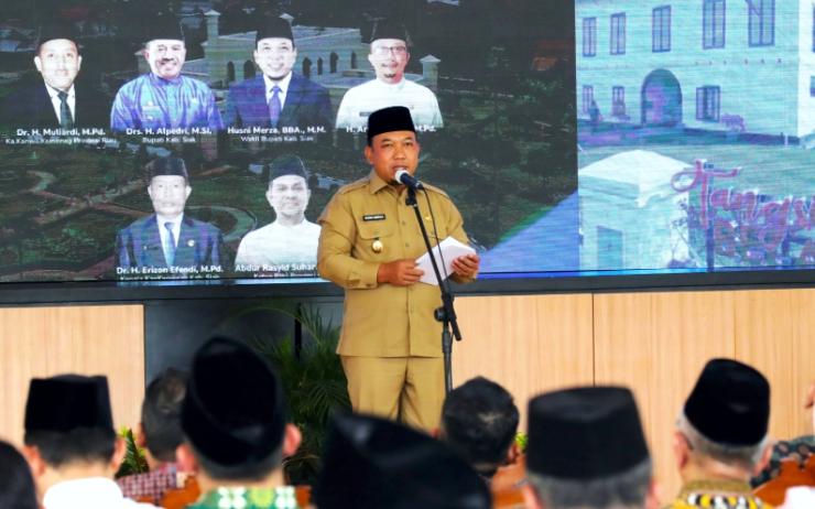Pemkab Siak Resmi Luncurkan Kota Wakaf Siak