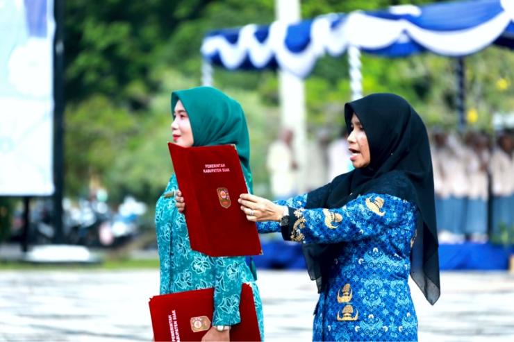 Upacara Hari Ibu ke-96 di Siak: Momentum Persatuan dan Dedikasi Perempuan Membangun Bangsa 