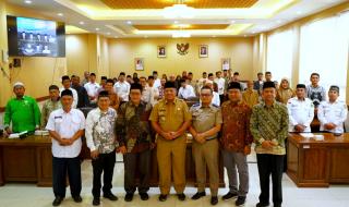  Bupati Alfedri Buka Pelatihan Inkubasi Wakaf Produktif 