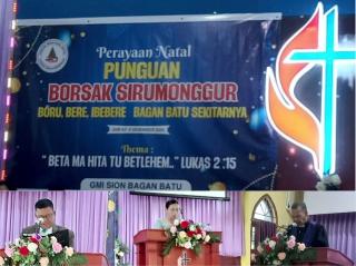 Perayaan Natal Borsak Sirumonggur Berjalan Dengan Baik Di GMI Sion Bagan Batu