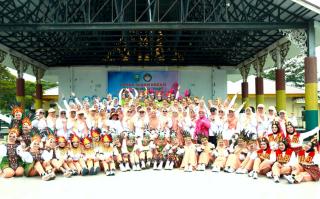 Sekda Arfan Buka Lomba Senam Kreasi Sempena Hari Jadi Dharma Wanita Persatuan (DWP) Ke-25