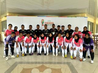 Tim Putri Afk Bengkalis Runner Up kejurda AFP gubernur Cup 2024