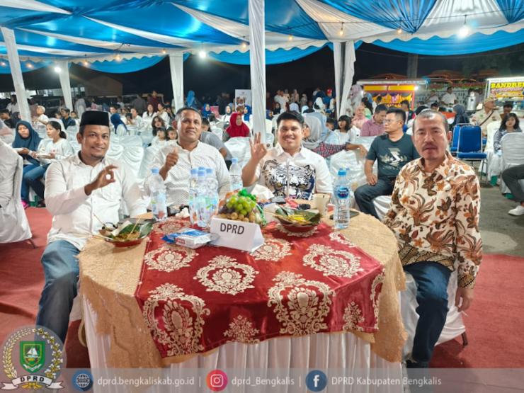 Hadiri Malam Pisah Sambut, DPRD Ucapkan Terimakasih Atas Jasa Kapolsek Mandau