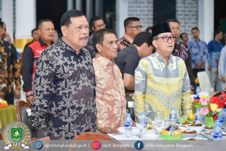 Pimpinan dan Anggota DPRD Hadiri Acara Kenal Pamit Kapolres Bengkalis