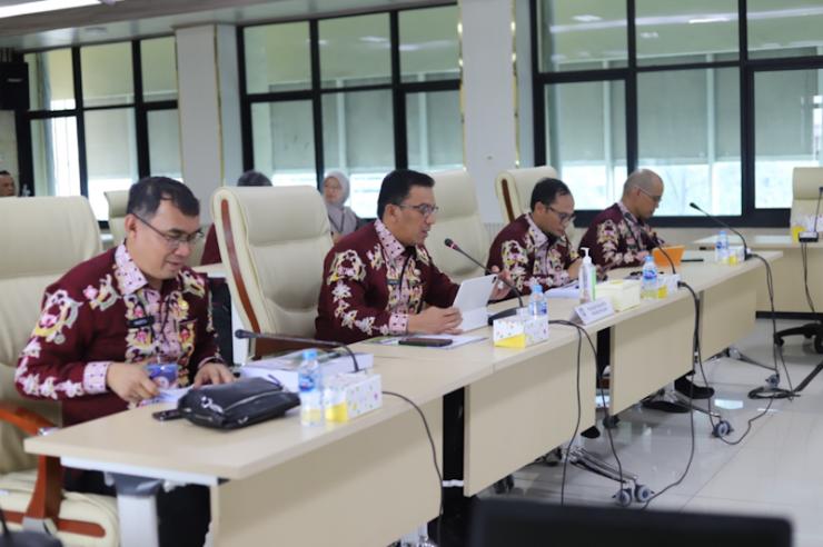 Laporan  Evaluasi Kinerja PJ Wako  Sonny Diapresiasi Kemendagri