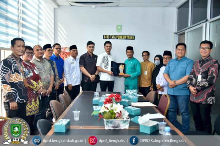 Komisi I Menindaklanjuti Progres Pembangunan Jembatan Pulau Bengkalis