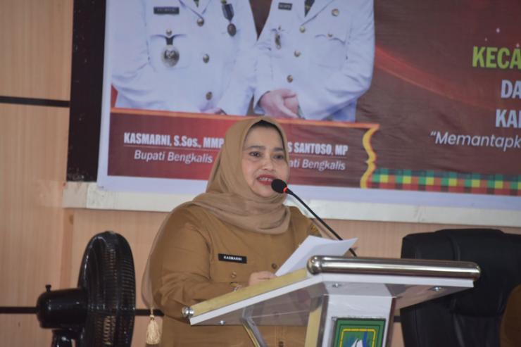 Buka Musrenbang Kecamatan Bukit Batu, Bupati Kasmarni Sampaikan 9 Program Strategis