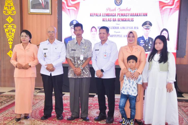 Hadiri Pisah Sambut Kalapas IIA Bengkalis, Bupati Kasmarni Berharap Sinergisitas Terus Terjalin Dengan Baik