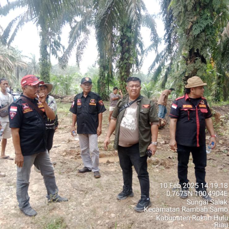 Terima aduan Masyarakat Dugaan Pencemaran Lingkungan, GRIB Jaya Riau Turunkan Tim Investigasi, Sunaryo : Kami Akan Ambil Langkah Hukum