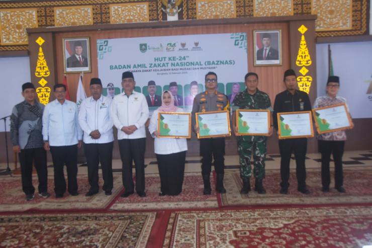 HUT Ke- 24 Baznas, Bupati Bengkalis Kasmarni Pinta Baznas Tingkatkan dan Kuatkan Kolaborasi