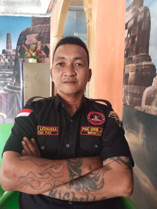 Faisal Rabyn Lesnussa PAC GRIB Jaya Kec Bengkalis Kami Hadir Sebagai Mitra PEMERINTAH TNI dan POLRI