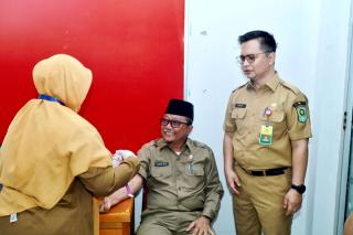 Tepat Pada Hari Ulang Tahun Warga di Bungaraya Dapat Pemerikasaan Kesehatan Secara Gratis