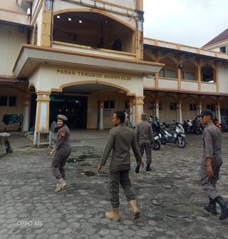 Tim Terpadu Satpol PP Bengkalis Sosialisasi Penertiban PKL 