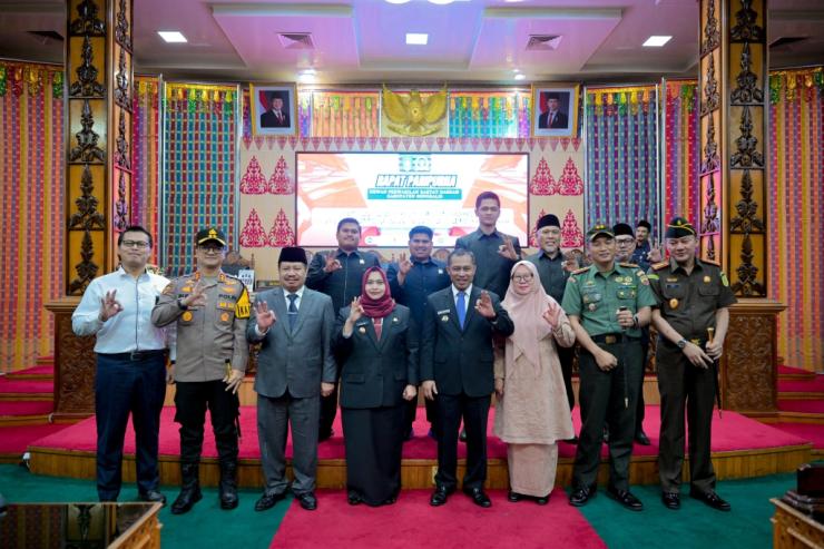 Bupati Kasmarni Sampaikan Visi Misi, 9 Program Strategis dan 4 Kluster Pembangunan