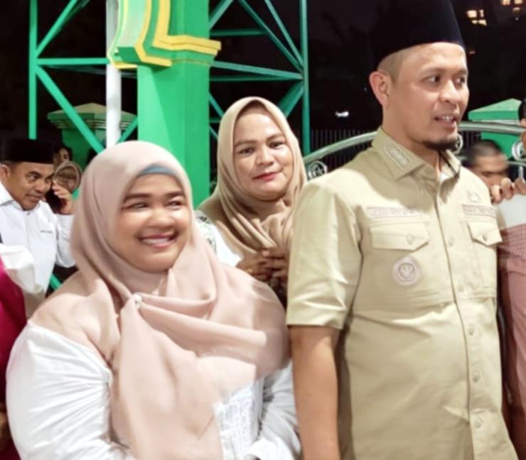 Lurah Kampung Baru Ikut Serta Menghadiri Safari Ramadhan Bersama Walikota Pekanbaru di Mesjid Al-Huda