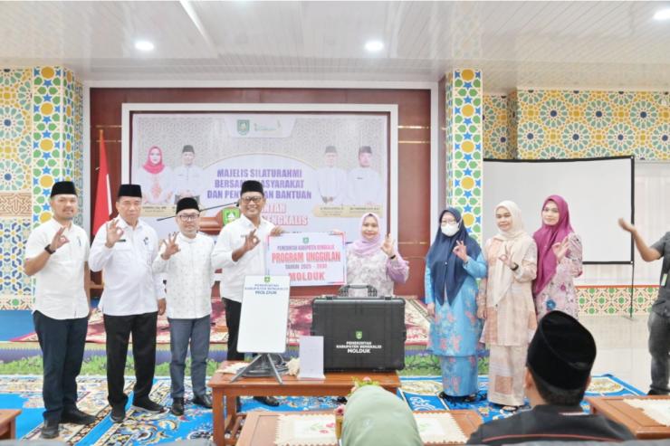 Safari Ramadhan di Bandar Laksamana, Bupati Ajak Masyarakat Bersatu Bangun Daerah