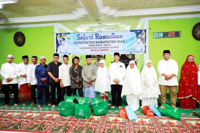 Plh. Sekda Siak Ucapkan Terima Kasih atas Bantuan untuk Warga Koto Gasib