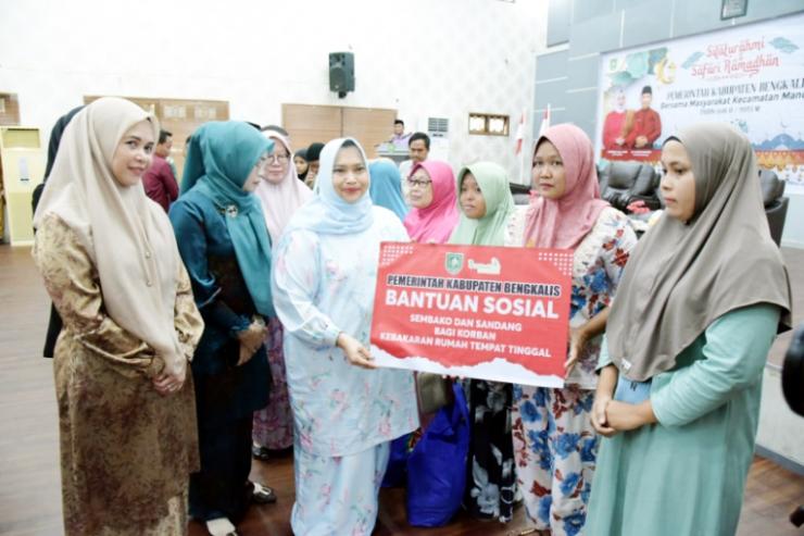 Bupati Kasmarni Ajak Masyarakat Kecamatan Mandau Tingkatkan Kualitas Iman dan Keimanan
