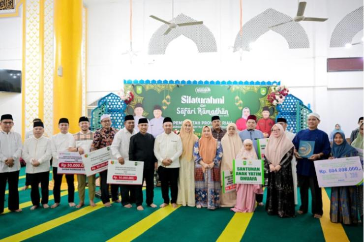 Sambut Kunker dan Safari Ramadhan Gubri, Kasmarni Harap Perhatian dan Kolaborasi Pemprov Bangun Negeri Junjungan 