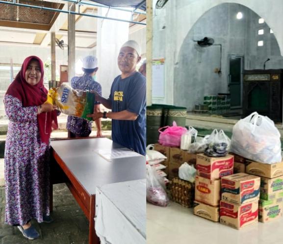 Tebar Kepedulian di Bulan Ramadhan, H. Hamdhani Salurkan Santuan Korban Banjir dan Anak Yatim