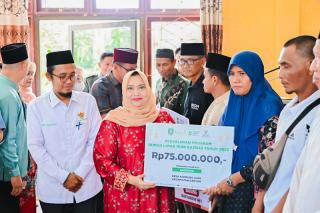 Gelar Safari Ramadhan di Kecamatan Bantan, Bupati Sampaikan Program Pembangunan